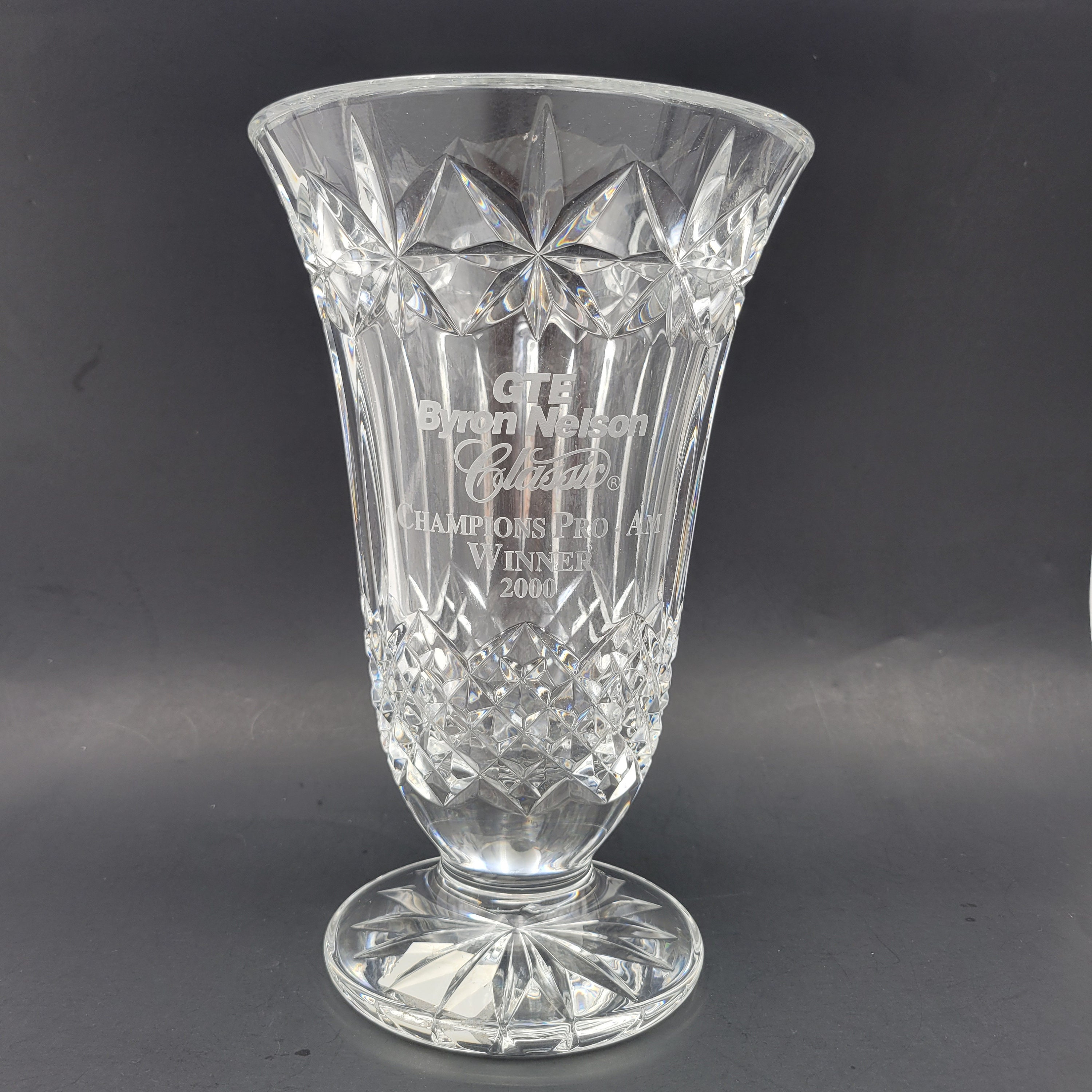 Waterford Crystal Large 10 Balmoral Vase Unique GTE Etsy