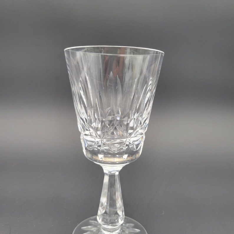 Waterford Crystal Claret Wine Rosslare Cut Collection Vintage Rare Find