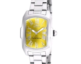 INVICTA Special Edition LUPAH 18645 Stainless Steel Rectangle Dial Watch Discont
