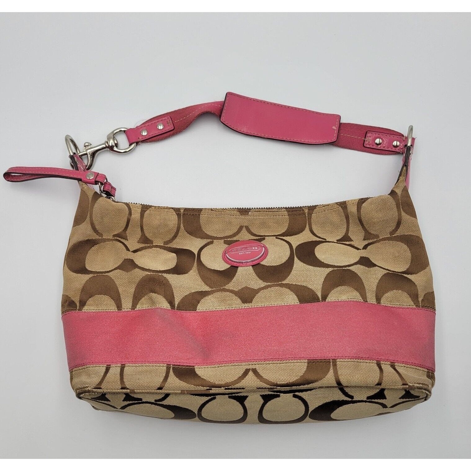 Y2K Hot Pink Coach Bag  Bags, Hot pink bag, Coach bags