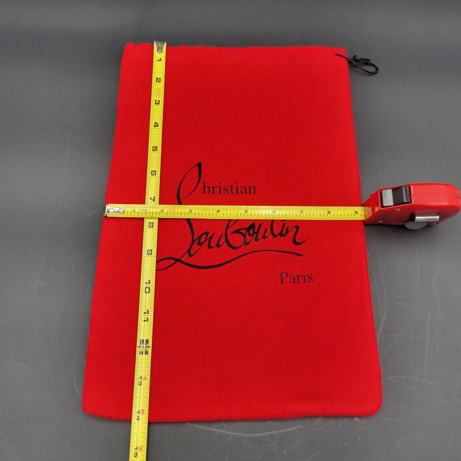 Christian louboutin dust bag for sale sale