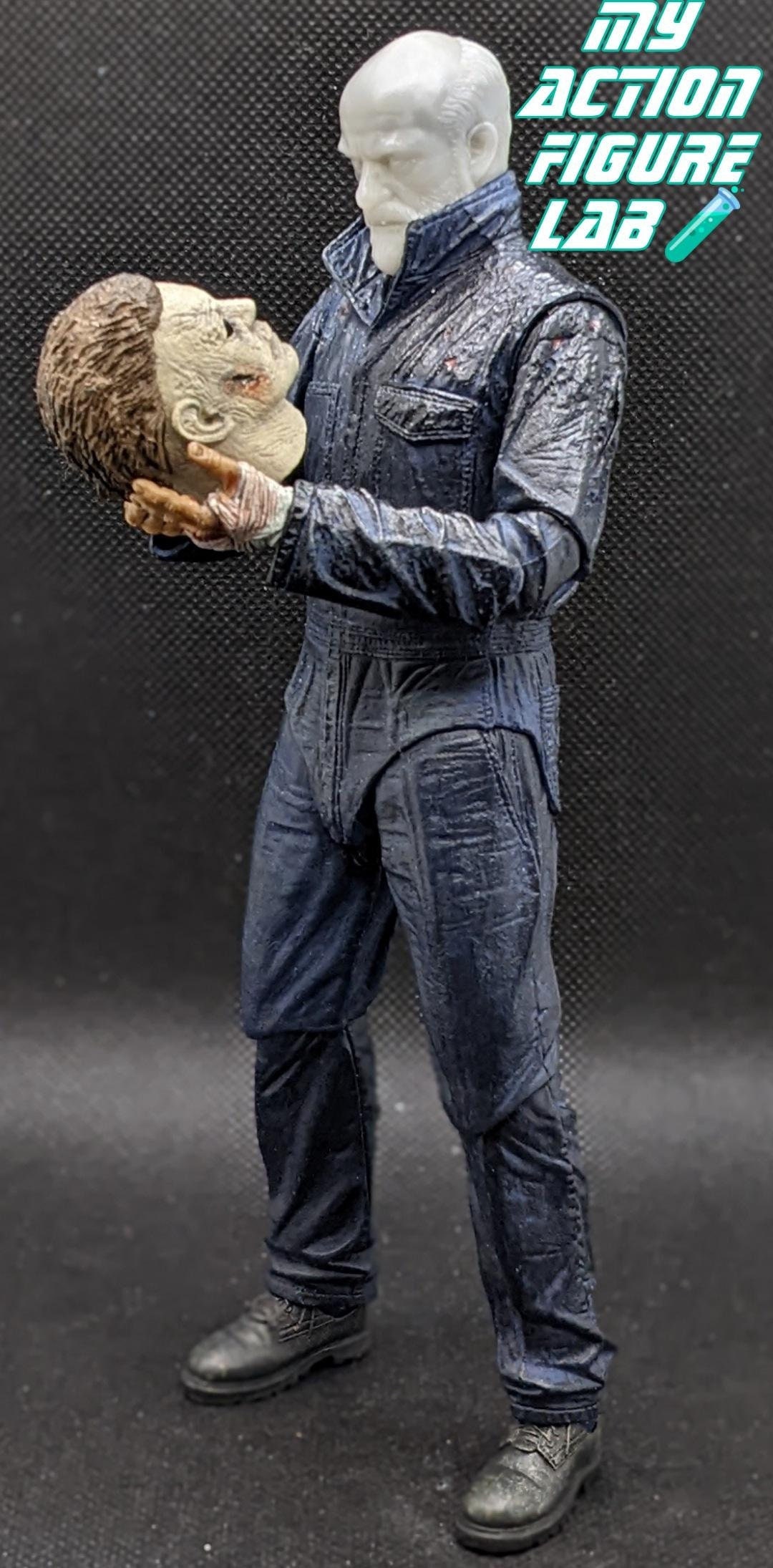 3D Printed Michael Myers Unmasked Halloween Kills Head Sculpt Etsy