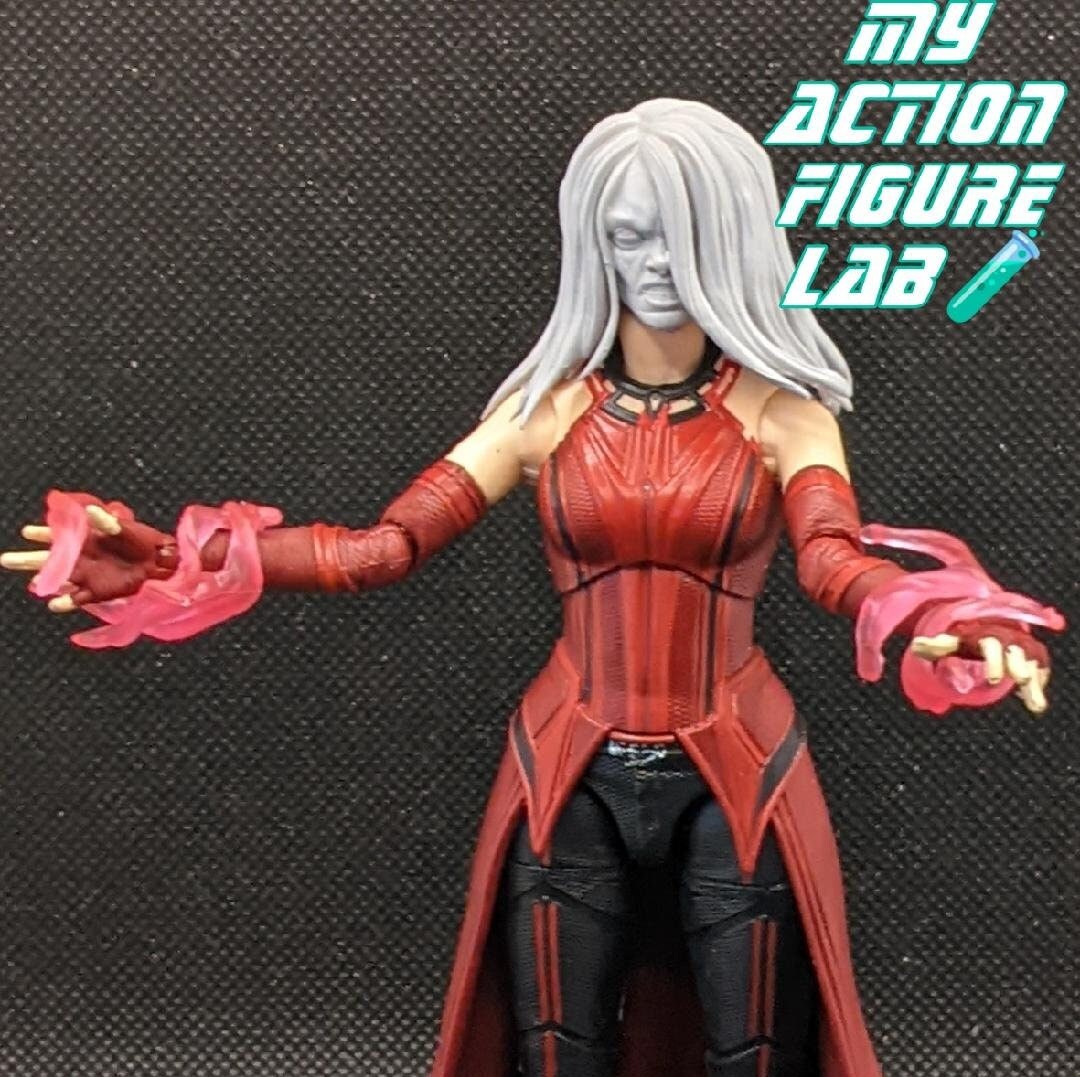 MARVEL LEGENDS CUSTOM UNDEAD SCARLET WITCH