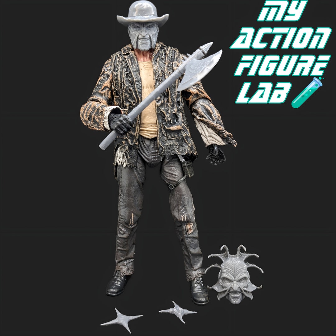 3D Printed Jeepers Creepers Head Sculpt Custom Unpainted Etsy