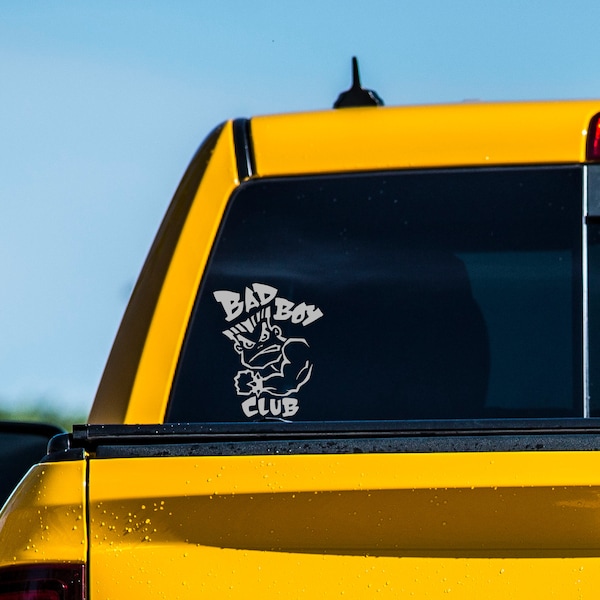 Vintage Bad Boy Club Vinyl Decal