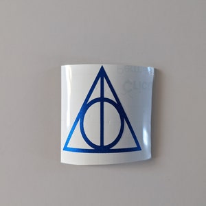 Deathly Hallows Vinyl Sticker