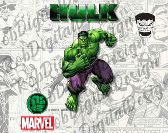 Design de envoltório de copo de sublimação HULK 20 onças Download instantâneo