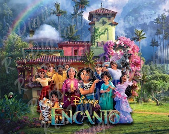 Design de envoltório de copo de sublimação Encanto 20oz Download instantâneo