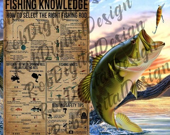 Conhecimento de pesca Design de sublimação de copo de 20 onças Download instantâneo