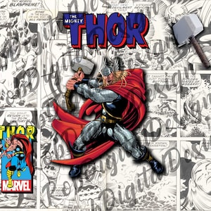 Thor 20oz Sublimation Tumbler wrap design Instant Download png