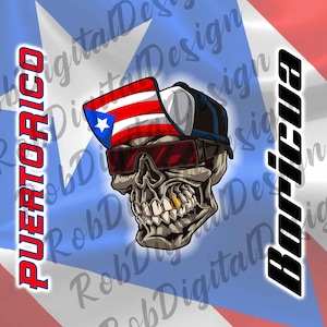 Puerto Rico Boricua 20oz Tumbler design Instant Download