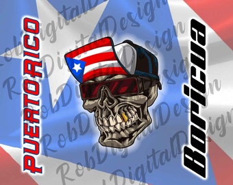 Design de copo de 20 onças de Porto Rico Boricua Download instantâneo