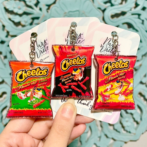 Hot Cheetos Keychain Etsy