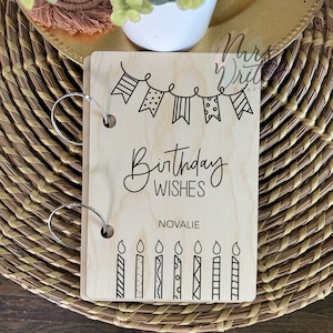 Birthday Card Keeper— Card Holder—Wood  Card Holder— Card Keepsake— Gift