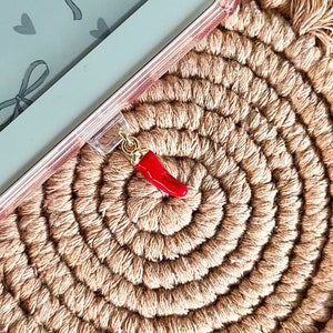 Chili Pepper Device Charm—Phone Charm—Kindle Charm—USB C—Lightning—Dust Plug--Smut Reader--Spicy