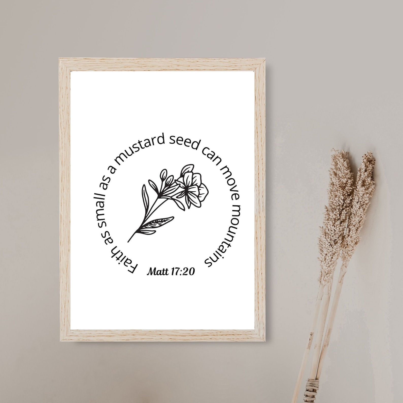 Faith as Small as a Mustard Seed - Etsy