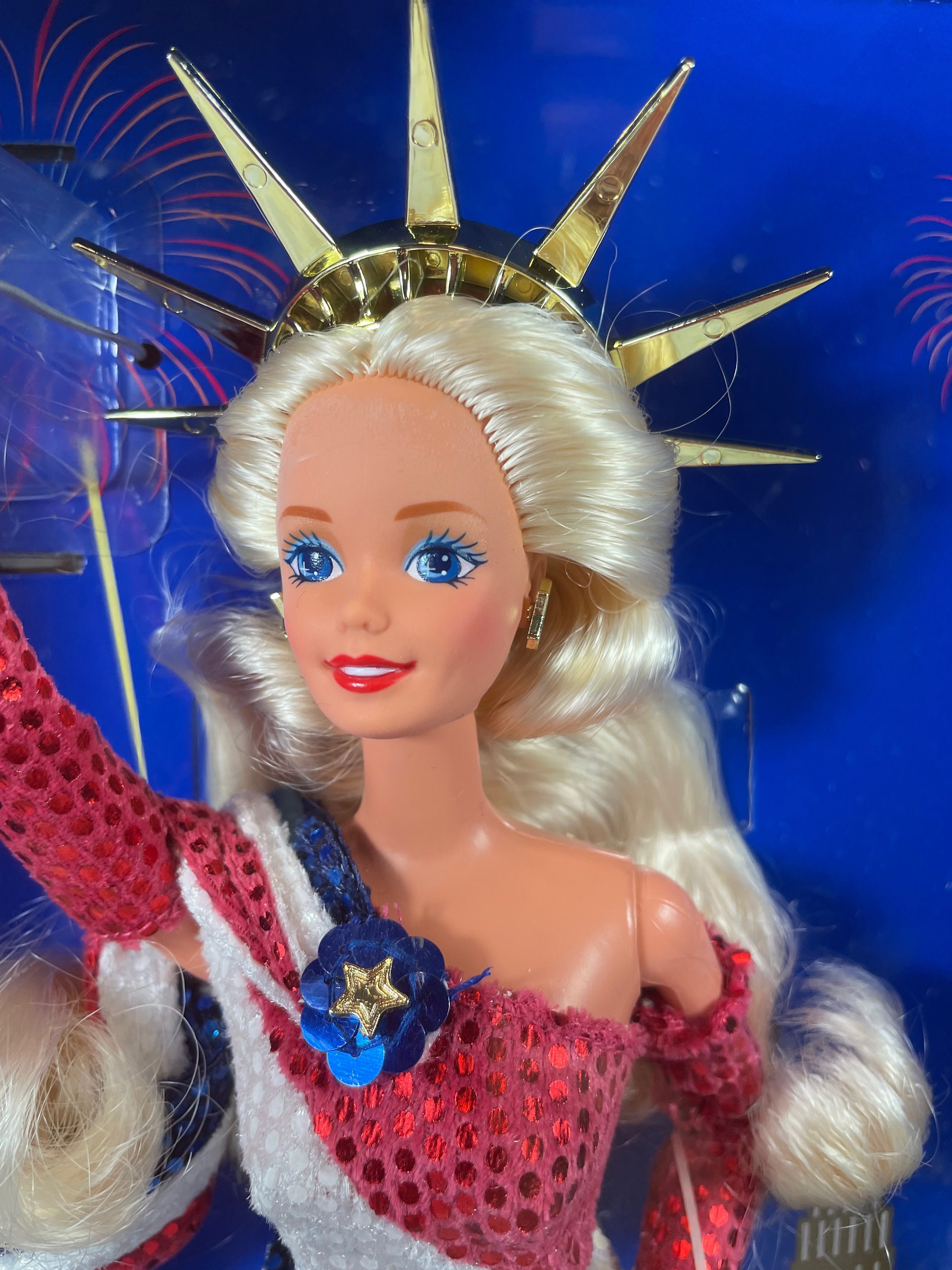 Barbie statue of best sale liberty