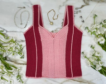 The Belle Everyday Tank Top Crochet Pattern