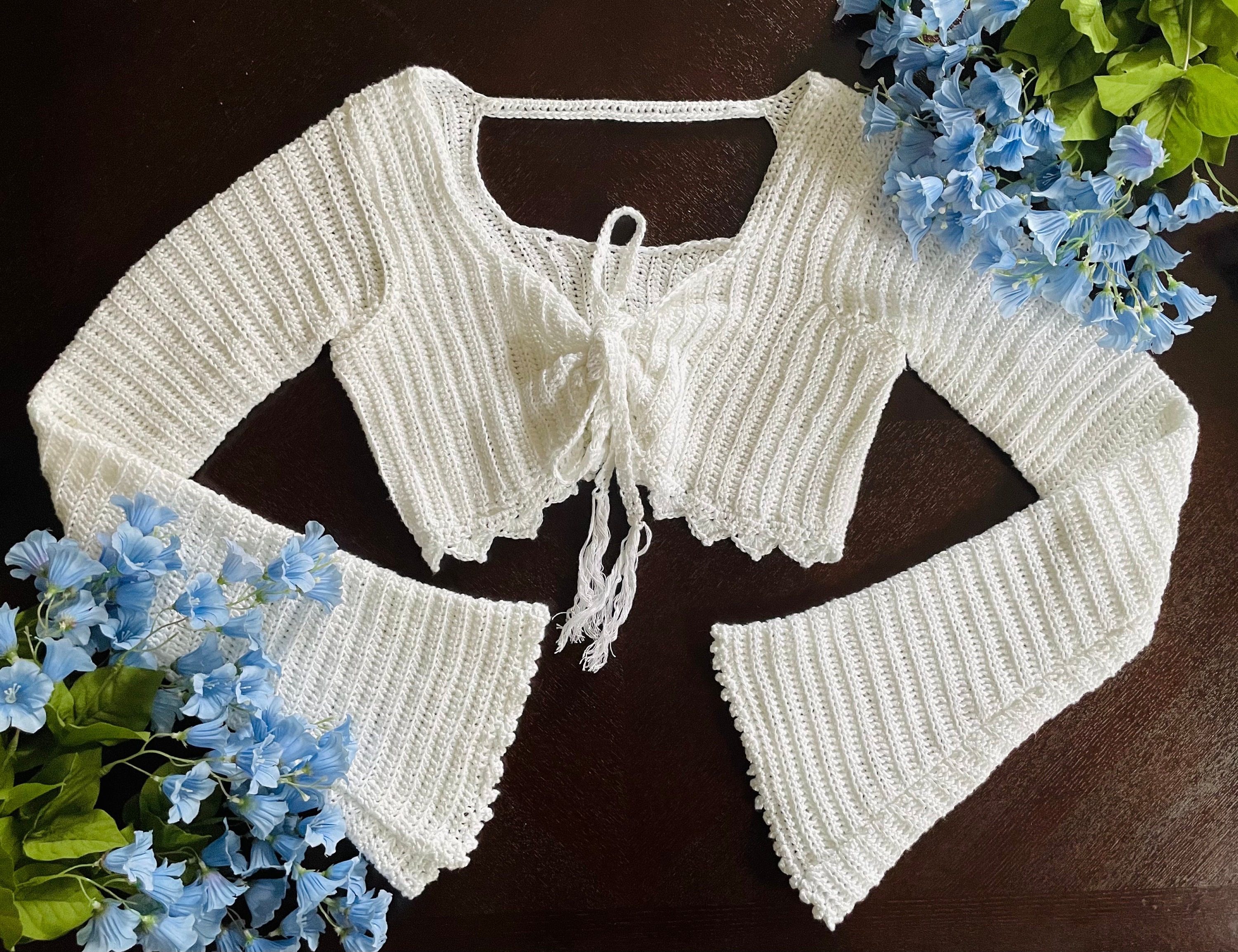 The Calypso Off-the-shoulder Cardigan Crochet Pattern - Etsy Israel