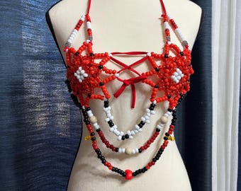 Custom Kandi rave top