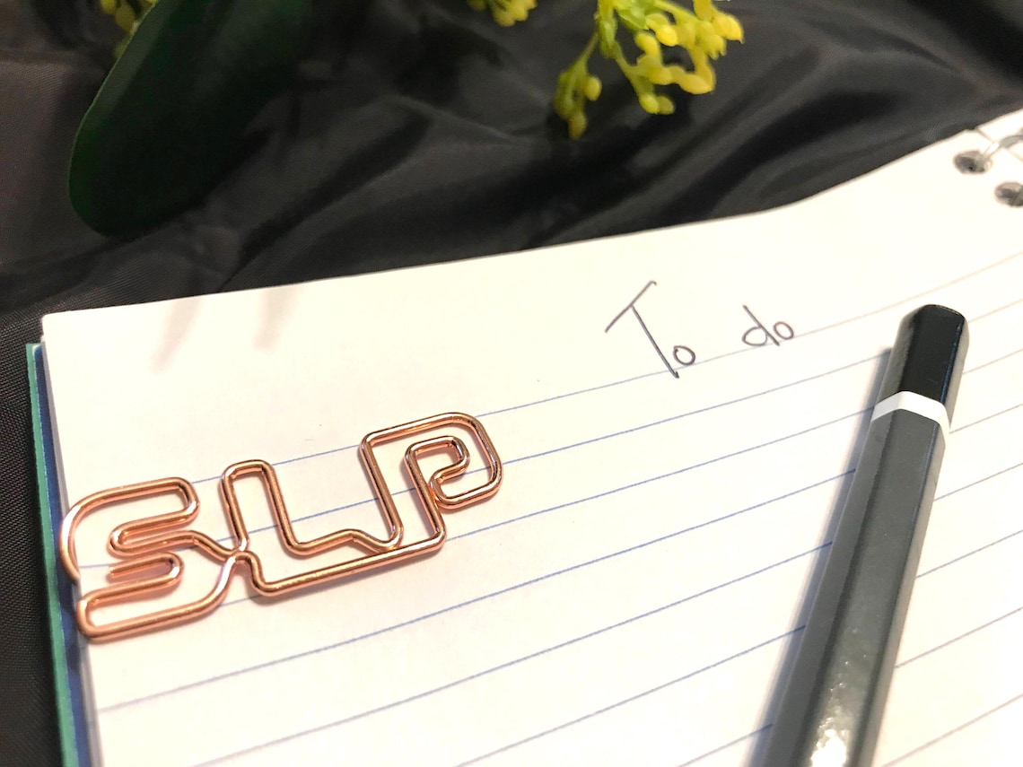 Slp Paper SLP Paper Clips | Pack of 20 | Larynx Paper Clips | Planner Paper Clips ...