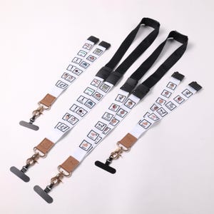 Breakaway ASD Teacher Lanyard | Moci Teacher Lanyard | SLP Lanyard | ID Badge Holder | Gifts For Teachers | Speech Therapy Gift |