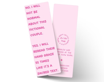 Sacred Text Romance Funny Bookmark