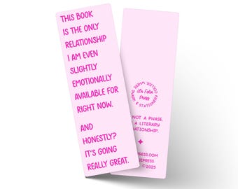It's Going Really Great Funny Glossy Bookmark