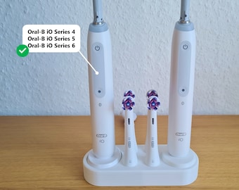 Zahnbürstenhalter mit Kabelmanagement passend für Oral-B iO Series 4, 5 oder 6