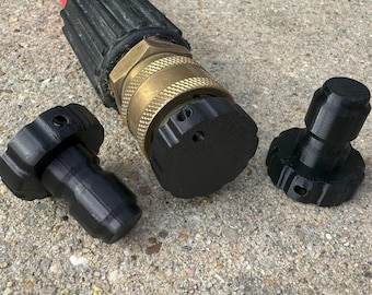 3 Pack Storage Plug for 3/8 Inch Pressure Washer Quick Connect Fittings