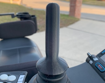 Super Tall Stick - Power Wheelchair Joystick Knob Enhanced Replacement Accessory 1/4" Stem Size