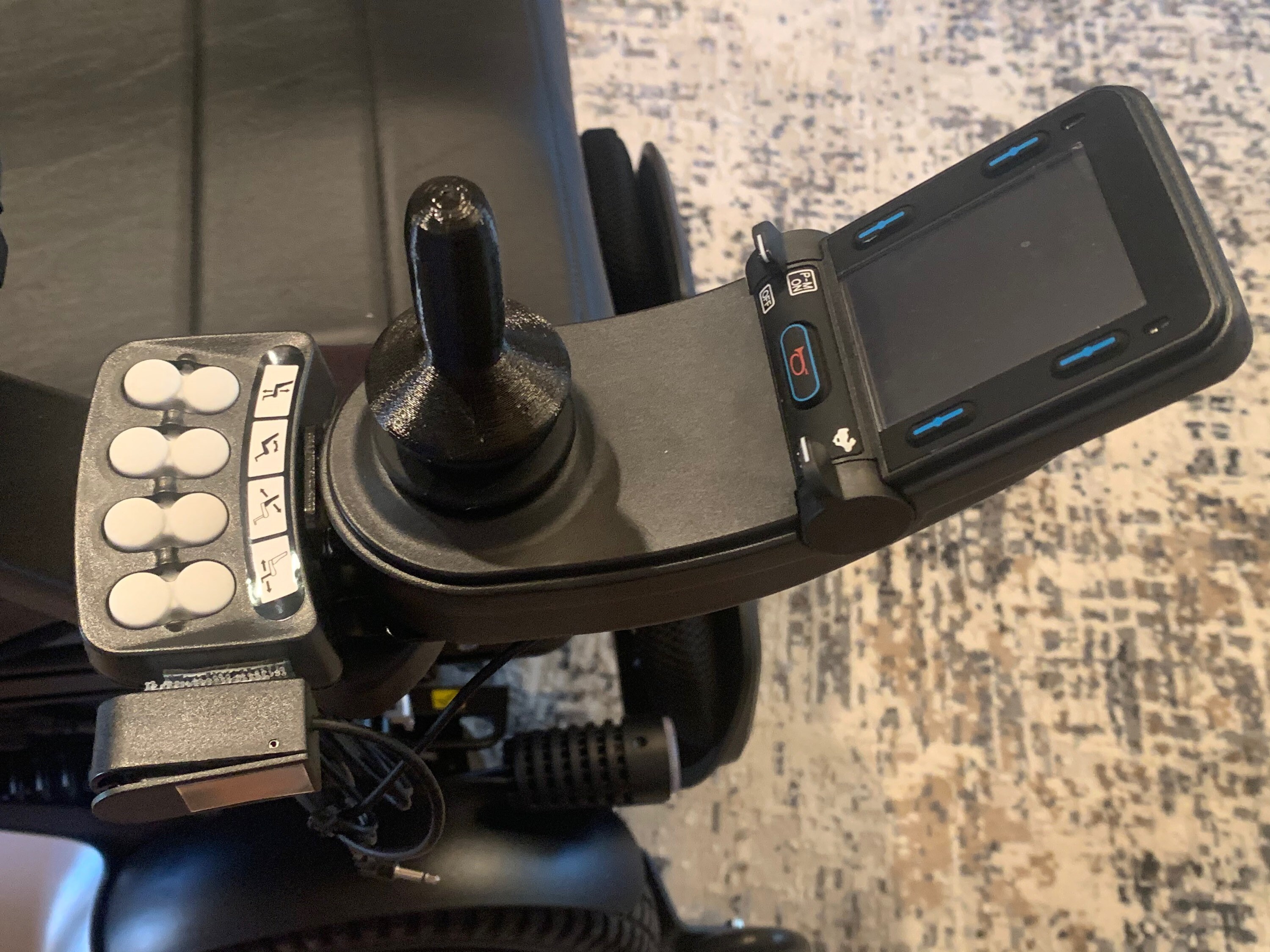 Tall Stick Power Wheelchair Joystick Knob Replacement 3D Printed Etsy