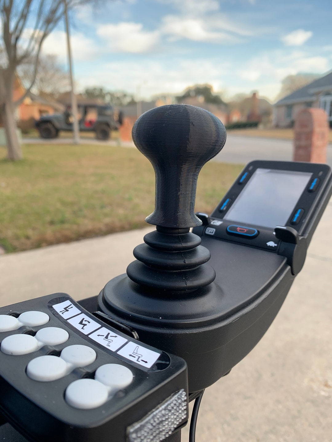Mushroom Power Wheelchair Joystick Knob Replacement 3D Etsy