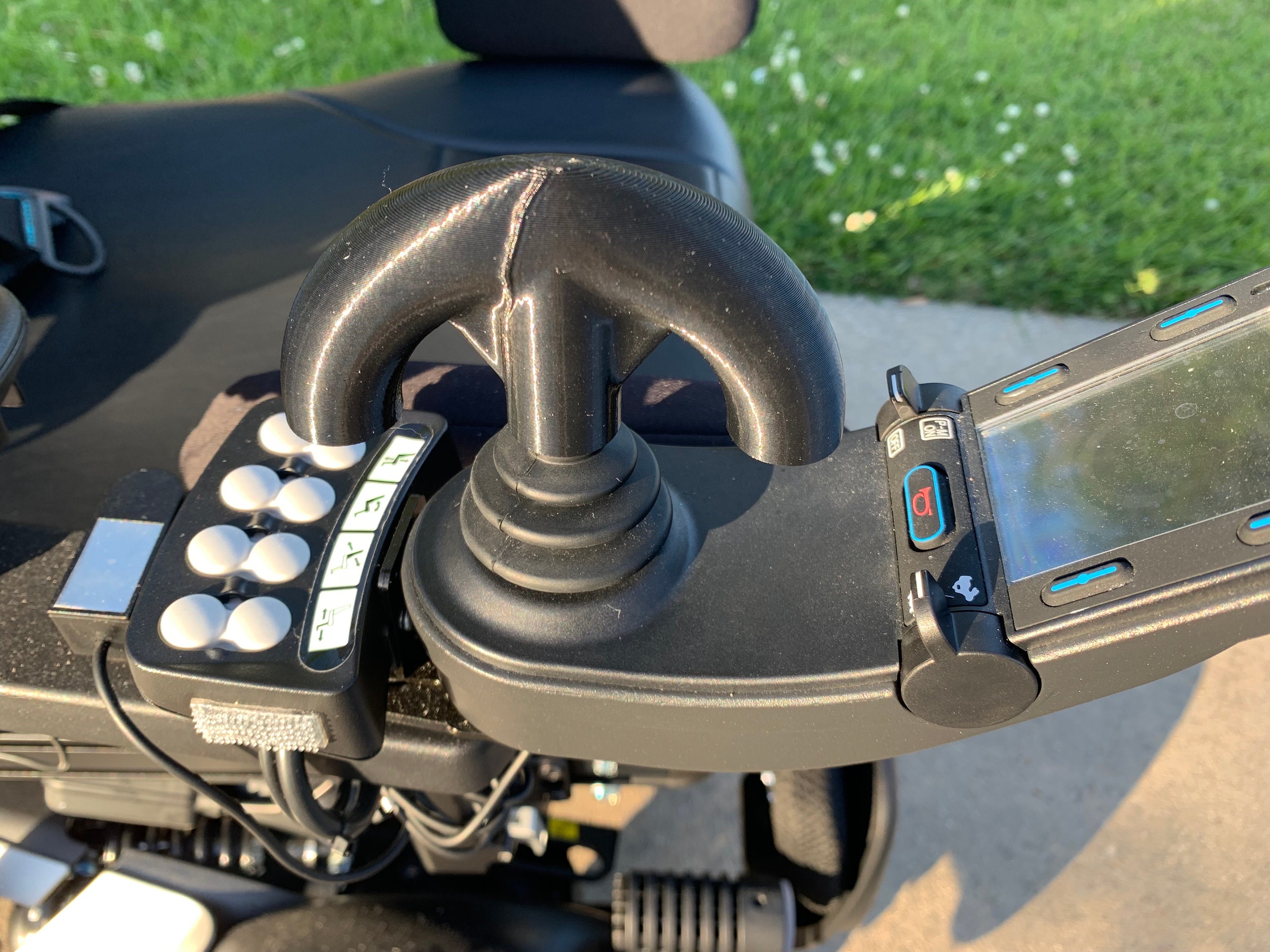 Half Wheel Power Wheelchair Joystick Knob Replacement 3D Etsy