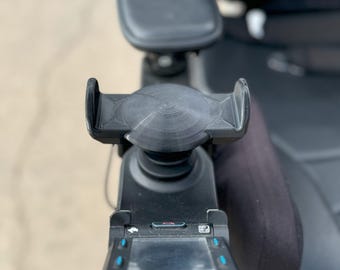Eagle (Version 2) - Winged Dome Style Power Wheelchair Joystick Knob Replacement 1/4" Stem Size
