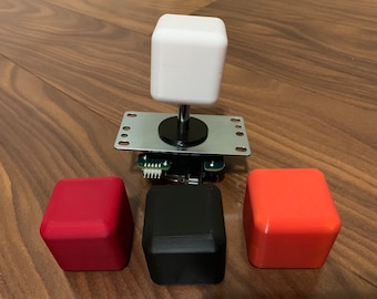 Cube - Arcade Topper Joystick Knob Replacement 3D Printed Arcade1up Sanwa