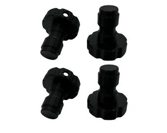 Storage Plug for 1/4 Inch Pressure Washer Quick Connect Fittings, 4-Pack