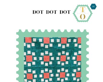 Dot Dot Dot: Patrón de acolchado en PDF - Descarga digital -