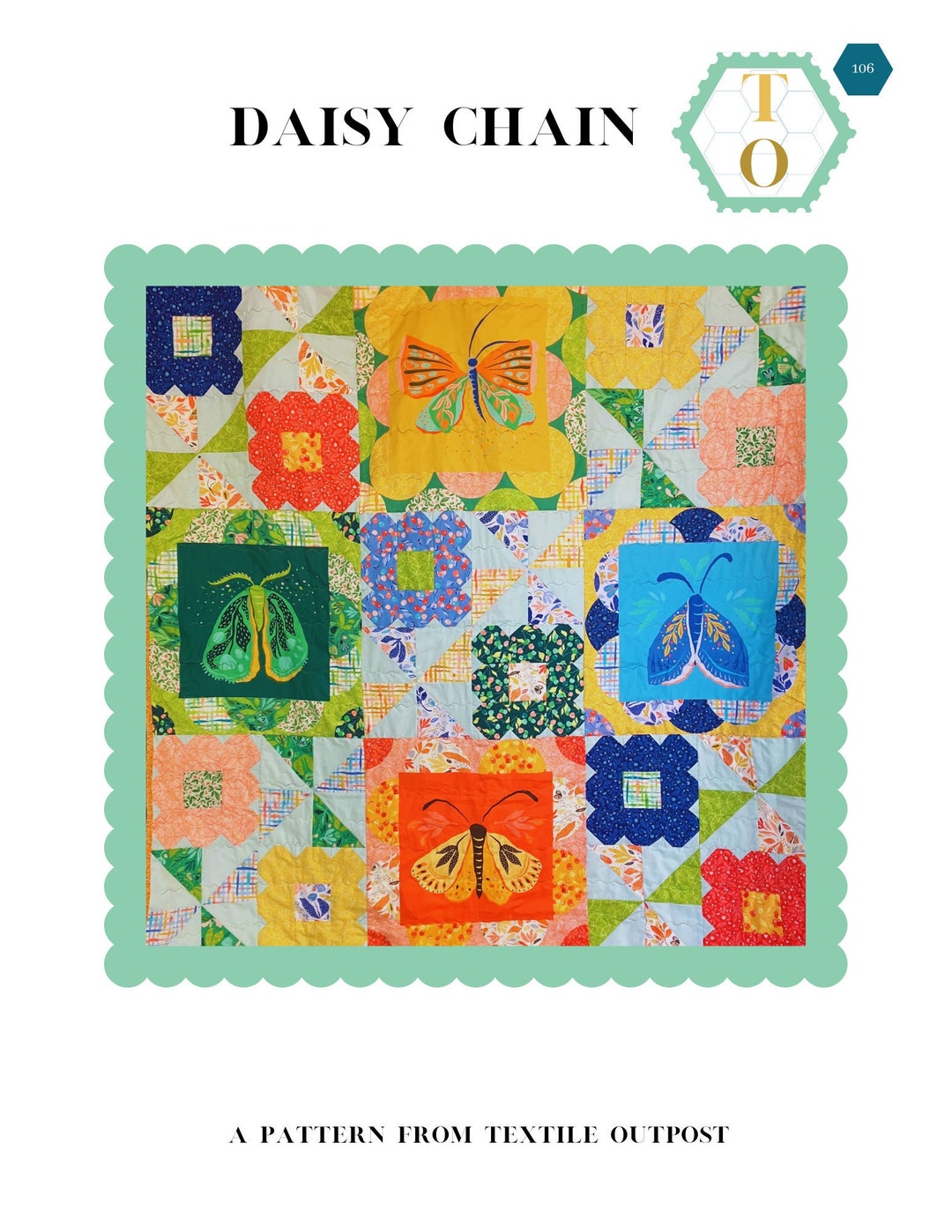 Daisy Chain: PDF Quilt Pattern - Digital Download - - Etsy