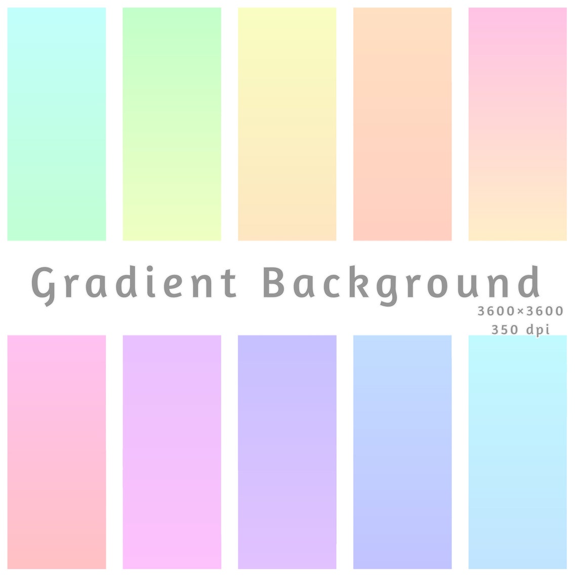 Gradient Filter Paper 10 Gradient Digital Papers Gradient Scrapbook Paper Gradient - Etsy