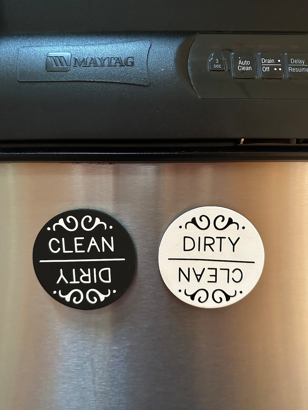 Clean & Dirty Dishwasher Etsy
