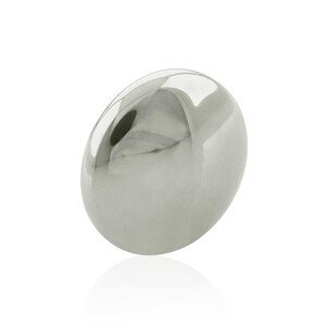 16g- 18g Implant Grade Titanium Lentil top 0.9mm threading pattern works with OUR 18g and 16g back