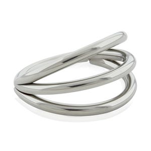 16g Titanium Side Facing Triple lines Clicker ring for Septum, Cartilage, Lobe Piercing hoop, Hinged Hoop, clicker, earring hoop, earring.