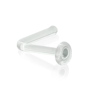 20g、18g、16gのホウケイ酸ガラス製L字型リテーナー、目に見えない鼻リング、鼻ピアス。
