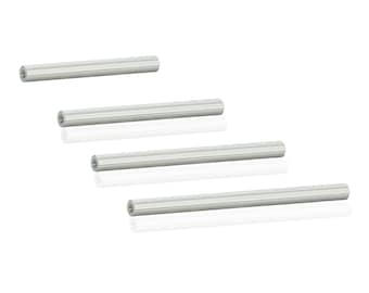 Implant Grade Titanium Threadless Bar for Nipple piercings. One replacement Threadless titanium Bar. 10g to 16g options available