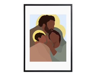 The Holy Family DIGITAL PRINT