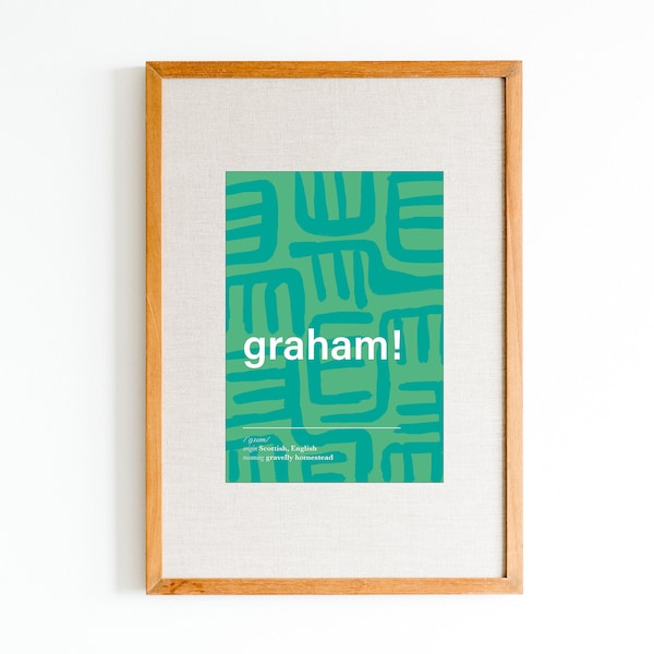 Name Meaning Art - Etsy