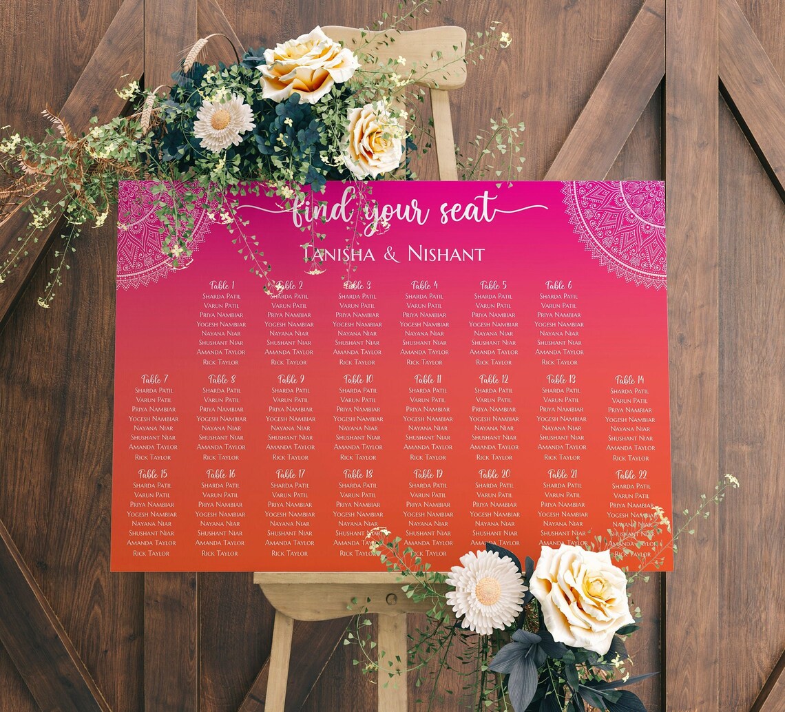 indian-seating-chart-wedding-seating-chart-indian-wedding-etsy