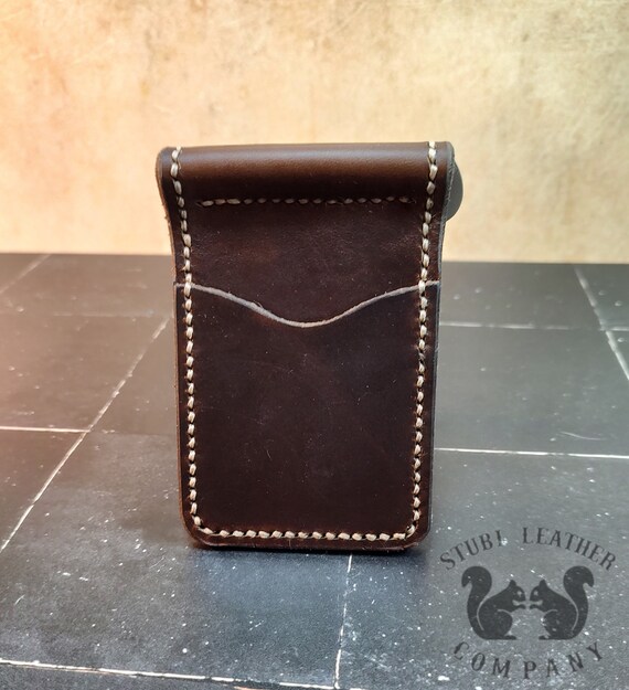 Hand Stitched Front Pocket Money Clipper Wallet Etsy Israel