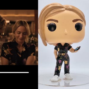 Muñeca/figura personalizada inspirada en Emily Blunt/Jody Moreno.